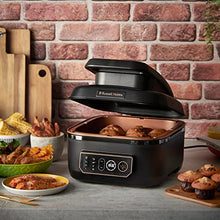 Load image into Gallery viewer, Russell Hobbs | Black &amp; Copper | Air Fryer | 5.5L
