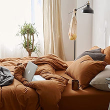 Load image into Gallery viewer, Caramel Pumpkin Copper Duvet Cover Set | Bedding Set | Quilt Cover 
