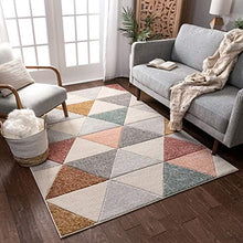 Load image into Gallery viewer, Modern Geometric Rug | 120 x 160cm | Copper 
