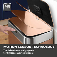 Load image into Gallery viewer, Motion Sensor Technology Kitchen Bin | Copper Style 
