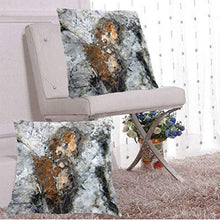 Load image into Gallery viewer, Marbled Copper Cushion Cover | Set Of 2

