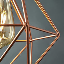 Load image into Gallery viewer, Copper Geometric Pendant Light Shade | MiniSun 
