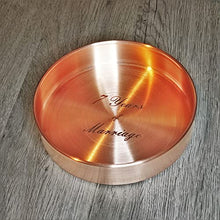 Load image into Gallery viewer, Copper Decorative Bowl | Wedding Anniversary Gift 
