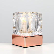 Load image into Gallery viewer, Copper Ice Cube Table Lamp | MiniSun

