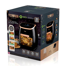 Load image into Gallery viewer, Tower | Copper &amp; Black | Air Fryer 
