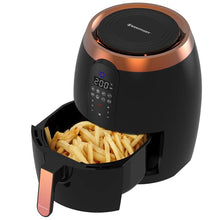 Load image into Gallery viewer, Westpoint | Black &amp; Copper Air Fryer | 3.5L
