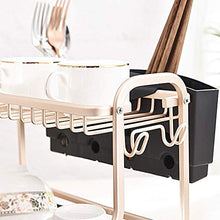 Load image into Gallery viewer, Rose-Gold &amp; Copper Dish Drainer 
