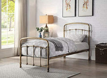 Load image into Gallery viewer, 3Ft Single Bed | Copper Antique Brass 

