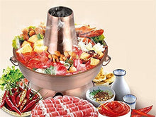 Load image into Gallery viewer, Copper Charcoal Hot Pot | Fondue Set 
