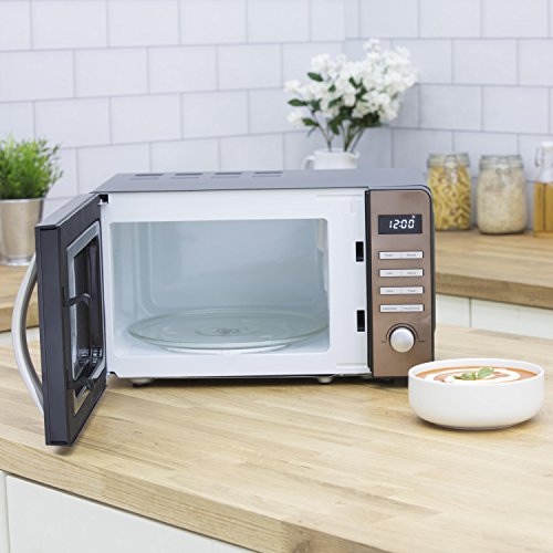 Copper Digital Microwave 800W 20L Swan SM22090COPN