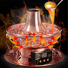 Load image into Gallery viewer, Electric Copper Fondue Set
