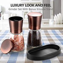 Load image into Gallery viewer, Luxury Salt &amp; Pepper Grinders | Copper Coloured 
