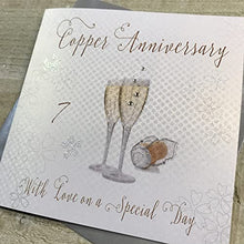 Load image into Gallery viewer, Copper Anniversary Card | Wedding Anniversary Card
