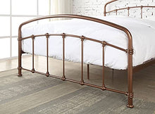 Load image into Gallery viewer, Antique Copper Metal Bed Frame | Double
