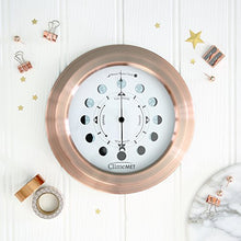 Load image into Gallery viewer, Copper ClimeMET Lunar Clock 
