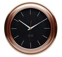 Load image into Gallery viewer, Kitchen Wall Clock With Copper Effect Finish | 25.5 cm | KitchenCraft

