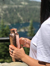 Load image into Gallery viewer, Pure Copper Water Bottle | 100% Copper
