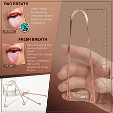Load image into Gallery viewer, Bad Breath Treatment | 100% Copper | Tongue Scraper 
