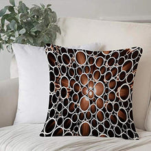 Load image into Gallery viewer, Copper Pipe Design Cushion Cover 
