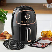 Load image into Gallery viewer, Copper &amp; Black Air Fryer | MisterChef 
