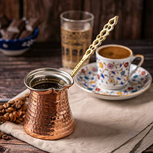 Load image into Gallery viewer, Copper Turkish Coffee Pot 
