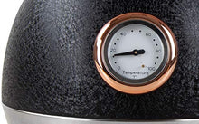 Load image into Gallery viewer, Traditional Style Temperature Gauge Kettle | Black &amp; Copper 
