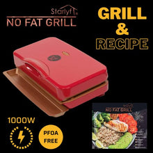Load image into Gallery viewer, Copper Plated Grill | Red | Healthy Grill
