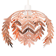 Load image into Gallery viewer, Copper | Modern Fern Leaf Design Ceiling Pendant Light Shade | MiniSun 
