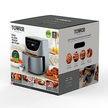 Load image into Gallery viewer, Tower | Air Fryer | Grey &amp; Copper | 6L | 1700W
