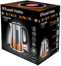 Load image into Gallery viewer, Russell Hobbs Eclipse Copper &amp; Stainless Steel Kettle 
