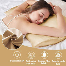 Load image into Gallery viewer, Anti-Aging Copper Pillowcase 
