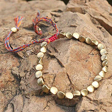Load image into Gallery viewer, Tibetan Copper Bead Bracelet | Buddhist Lucky Bracelet 
