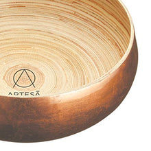 Load image into Gallery viewer, Copper &amp; Bamboo Serving Bowl | Artesa
