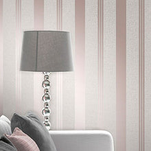 Load image into Gallery viewer, Copper Striped Wallpaper
