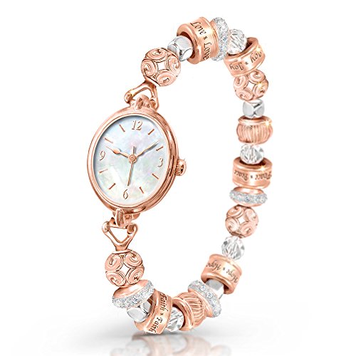 'Nature's Healing Moments' Copper Watch by The Bradford Exchange | Charms Watch 