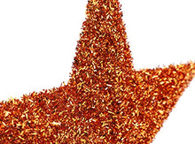 Load image into Gallery viewer, Glittery Copper X-mas Tree Decoration

