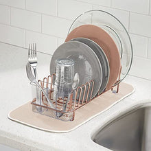 Load image into Gallery viewer, Copper Dish And Plate Rack 
