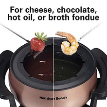 Load image into Gallery viewer, Hamilton Beach | Copper Electric Fondue Set 
