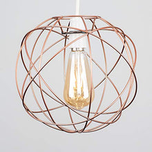 Load image into Gallery viewer, Retro Atom Style Copper Pendant Light Shade 
