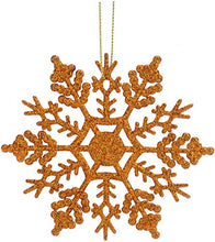 Load image into Gallery viewer, Copper Hanging Snowflakes | 12 Pack
