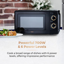 Load image into Gallery viewer, Tower | T24029RG | Black &amp; Copper Microwave 
