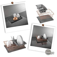 Load image into Gallery viewer, Copper Kitchen Dish Drainer 
