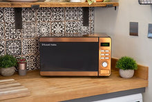 Load image into Gallery viewer, Copper Coloured Microwave | Russell Hobbs
