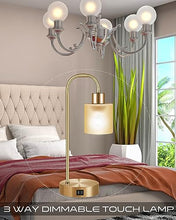 Load image into Gallery viewer, Copper Gold Table Lamp
