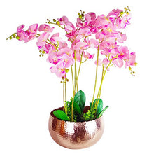 Load image into Gallery viewer, Curvy Edged Copper Plant Pot | 32 x 30 cm
