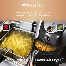 Load image into Gallery viewer, Tower | Air Fryer | Black &amp; Copper 
