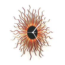 Load image into Gallery viewer, Copper Medusa Wall Clock | Painted Wooden 
