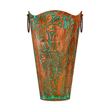 Load image into Gallery viewer, Handmade Large Floor Vase | Copper Gold | 30 cm 
