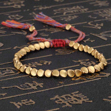 Load image into Gallery viewer, Copper Beads Bracelet | Tibetan Bracelet 
