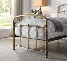 Load image into Gallery viewer, Knotted Antique Brass &amp; Copper Bed Frame 
